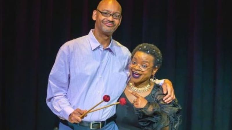 Jason Marsalis and Vanisha Gould at Bach Dancing & Dynamite Society