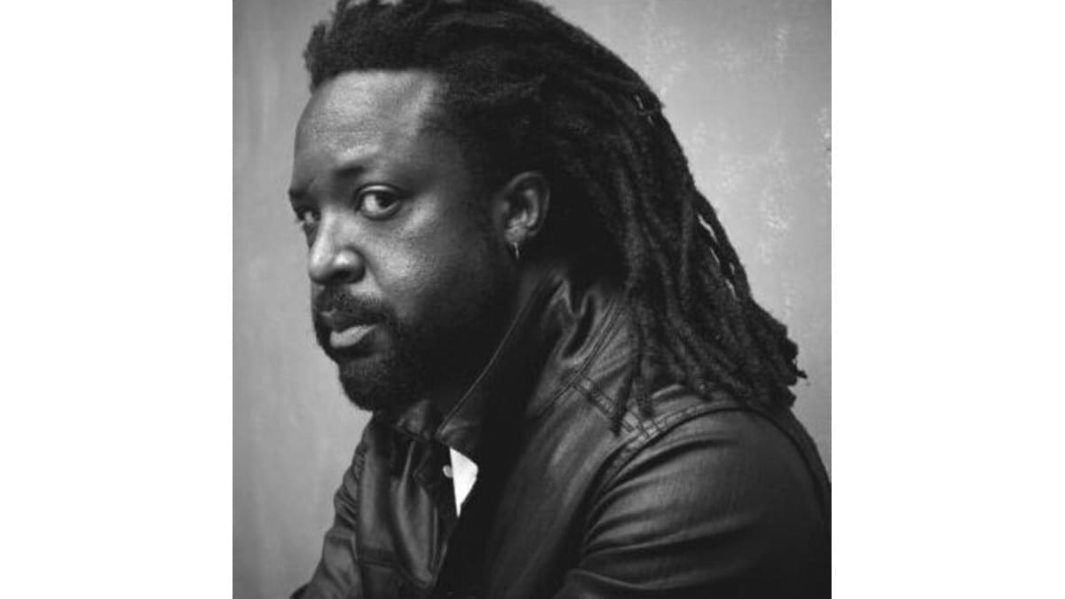 Marlon James with Shereen Marisol Meraji