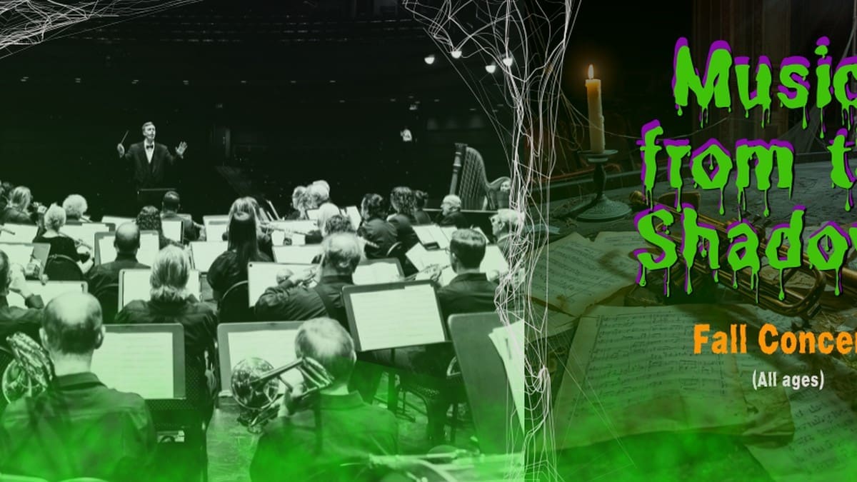 “Music from the Shadows” Fall Concert