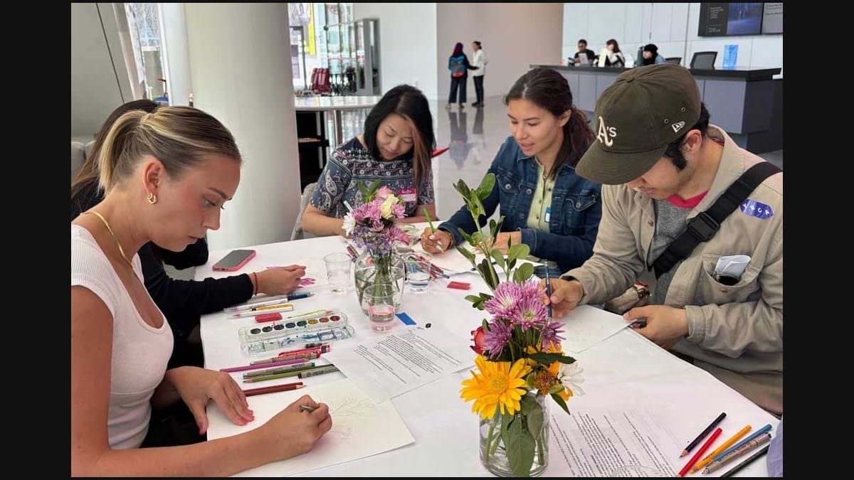 Free Art Workshop: Watercolor Flower Paintings