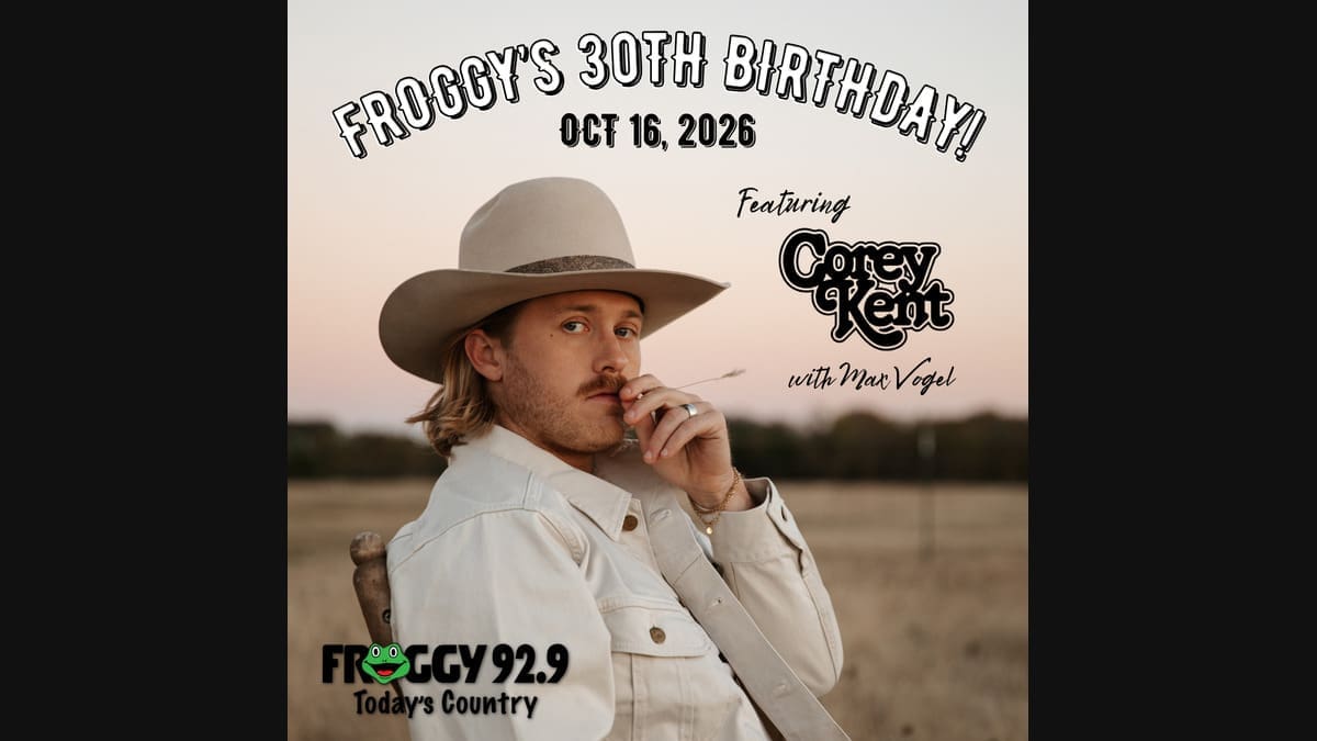 Froggy’s 30th Birthday featuring Corey Kent with Max Vogel