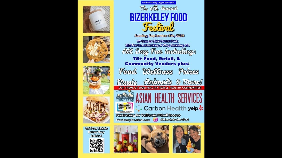 Bizerkeley Food Fest event flyer