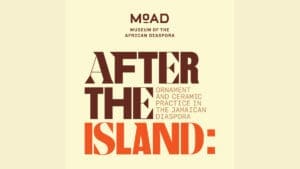 After the Island artist talk at MoAD