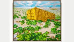 Artwork featured in Dewey Crumpler Sonic Lineages at MoAD