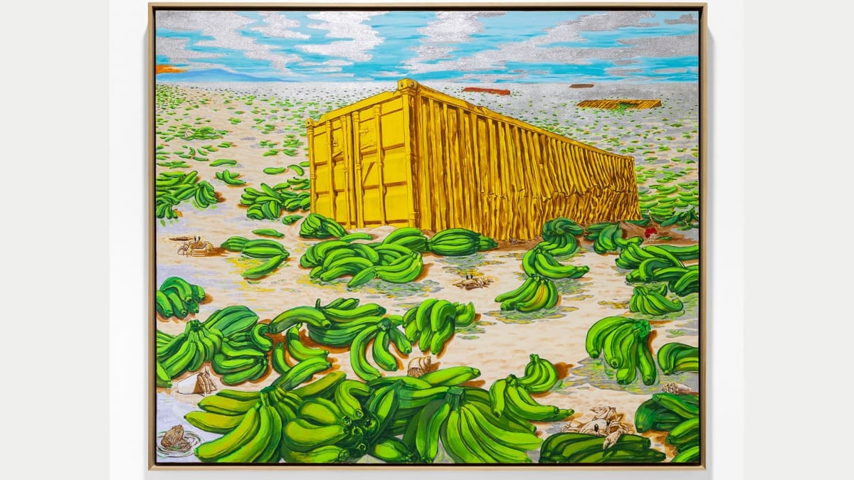 Artwork featured in Dewey Crumpler Sonic Lineages at MoAD