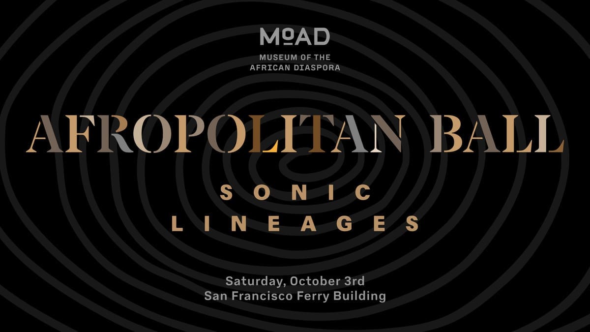 Afropolitan Ball Sonic Lineages event artwork