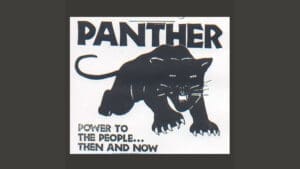 Black Panther Party artwork for MoAD Mix Keeping the Fire