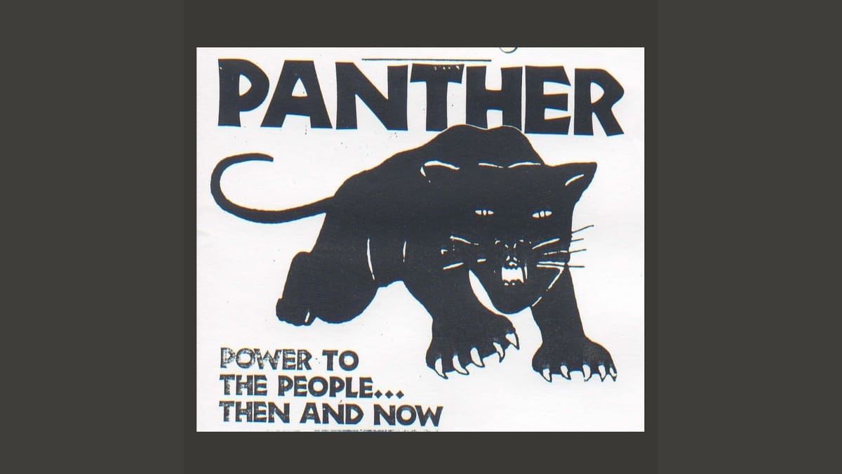 Black Panther Party artwork for MoAD Mix Keeping the Fire