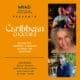 Caribbean Cocktails program artwork featuring Nelson German, Andrea Lawson Gray and Nigel Jones