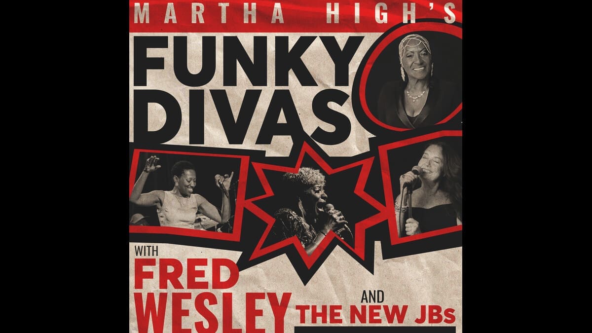 Fred Wesley’s New JBs with Martha High’s Funky Divas at Yoshi’s Oakland event image