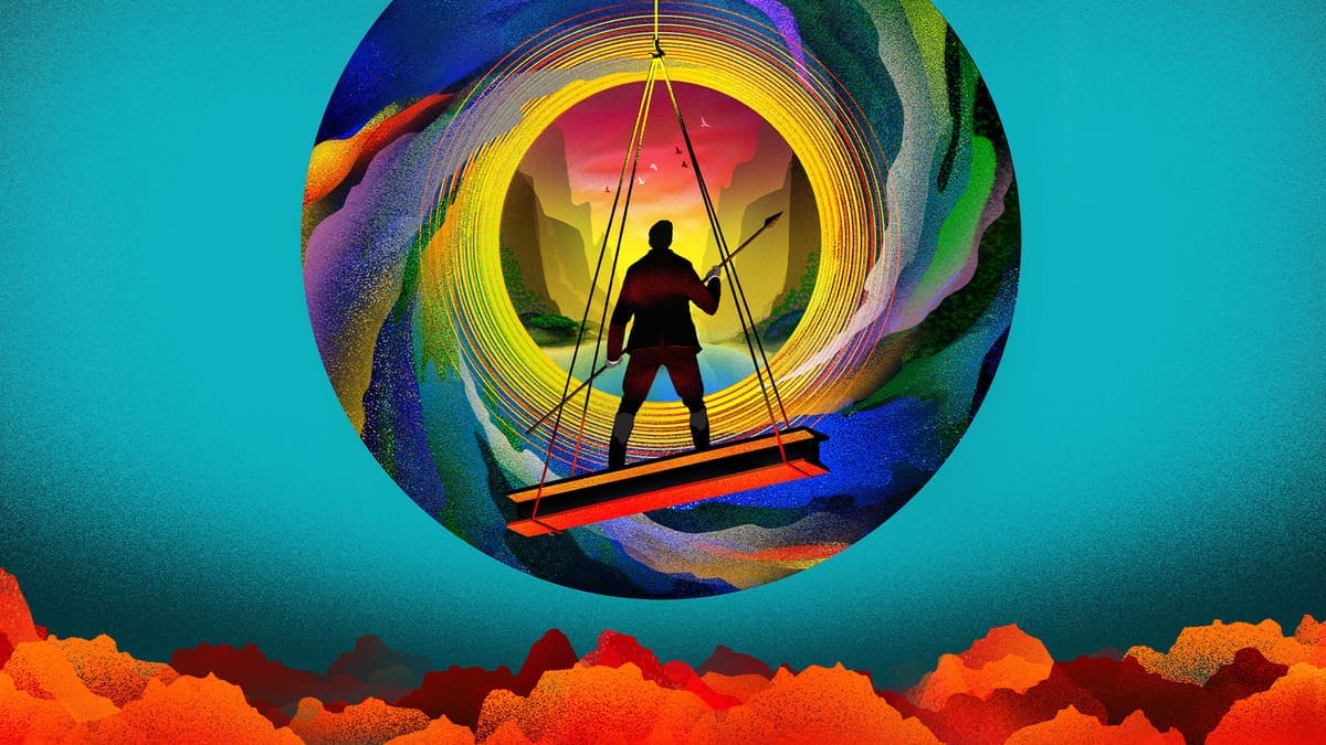 Illustration for San Francisco Opera's Das Rheingold