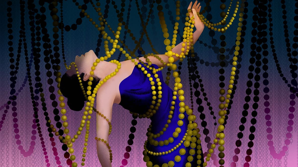 Illustration for San Francisco Opera's Manon