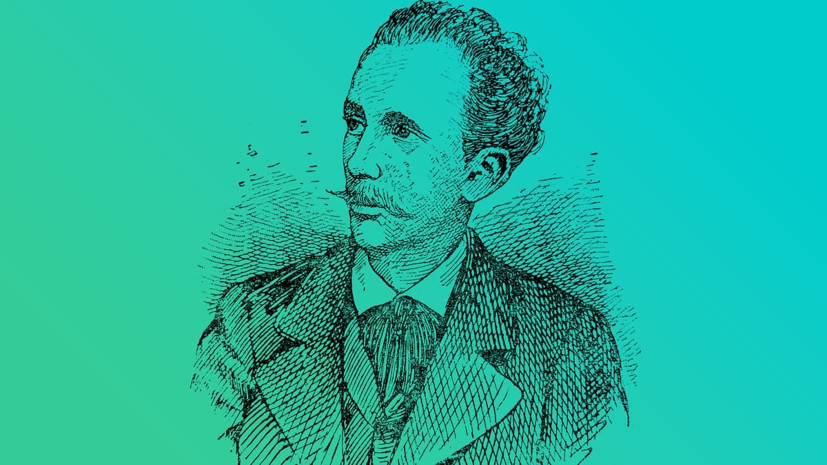 Portrait illustration of Richard Strauss for Strauss in Concert