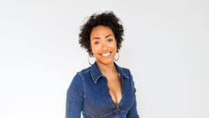 Eva Evans at Punch Line Comedy Club