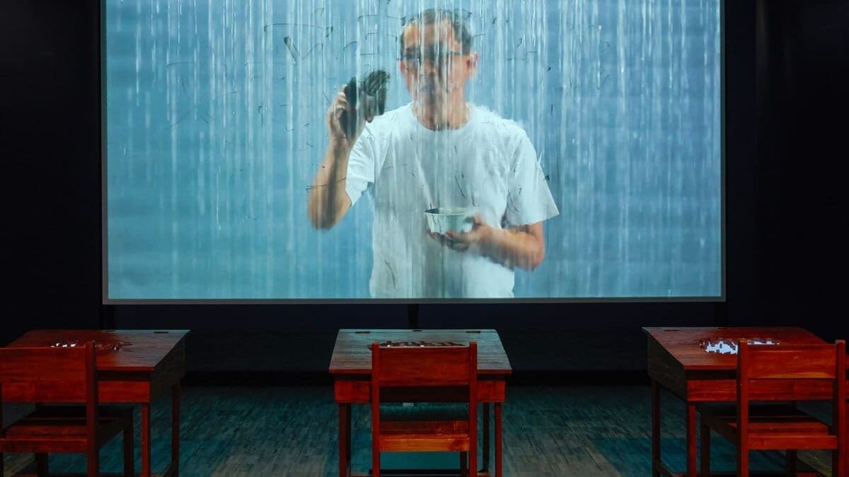 FX Harsono: Writing in the Rain
