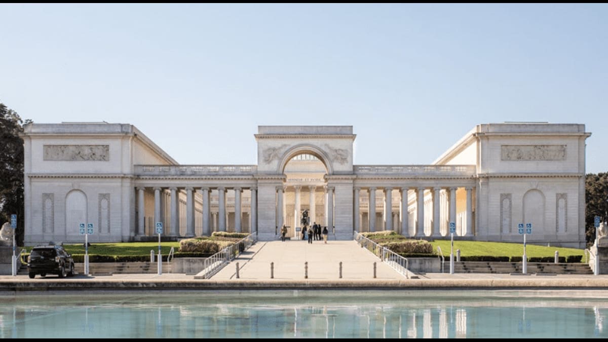 Exterior of the Legion of Honor museum in San Francisco