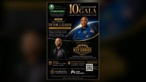 Victor J. Glover and Kev Choice featured on The Social Engineering Project’s 10th Anniversary Gala flyer