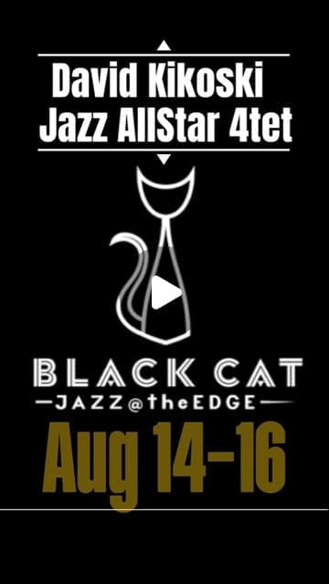 Flyer for David Kikoski Jazz All-Star 4tet at Black Cat