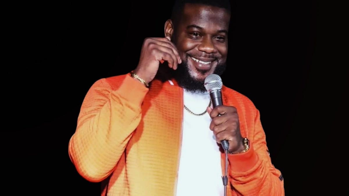 Comedian Chalee Jr presenting DD214 Comedy at Cobb's Comedy Club