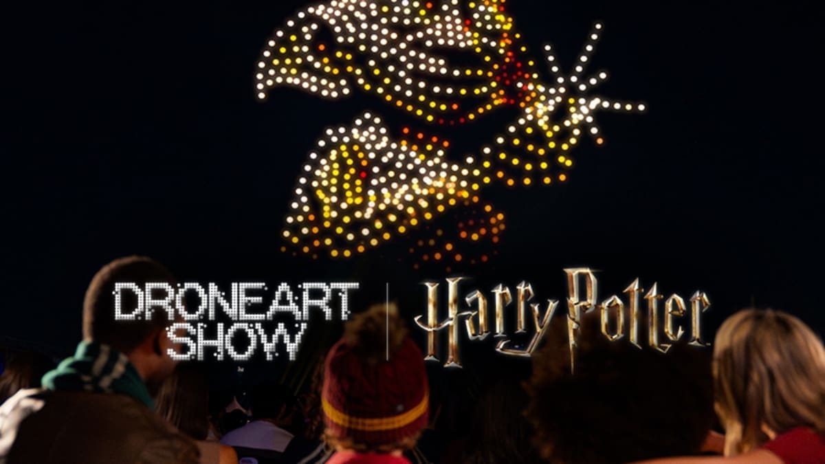 DroneArt Show: Harry Potter at Oracle Park