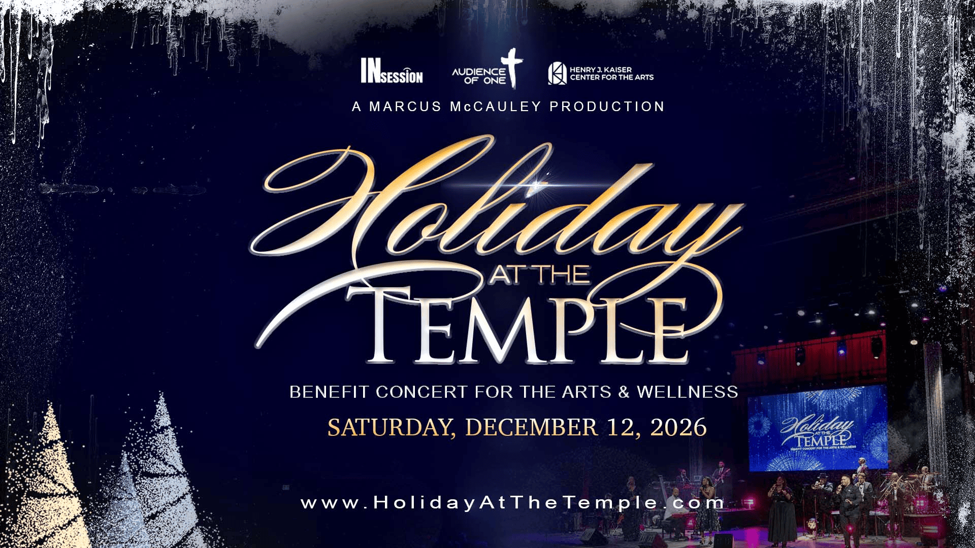 Holiday at the Temple - A Marcus McCauley Production