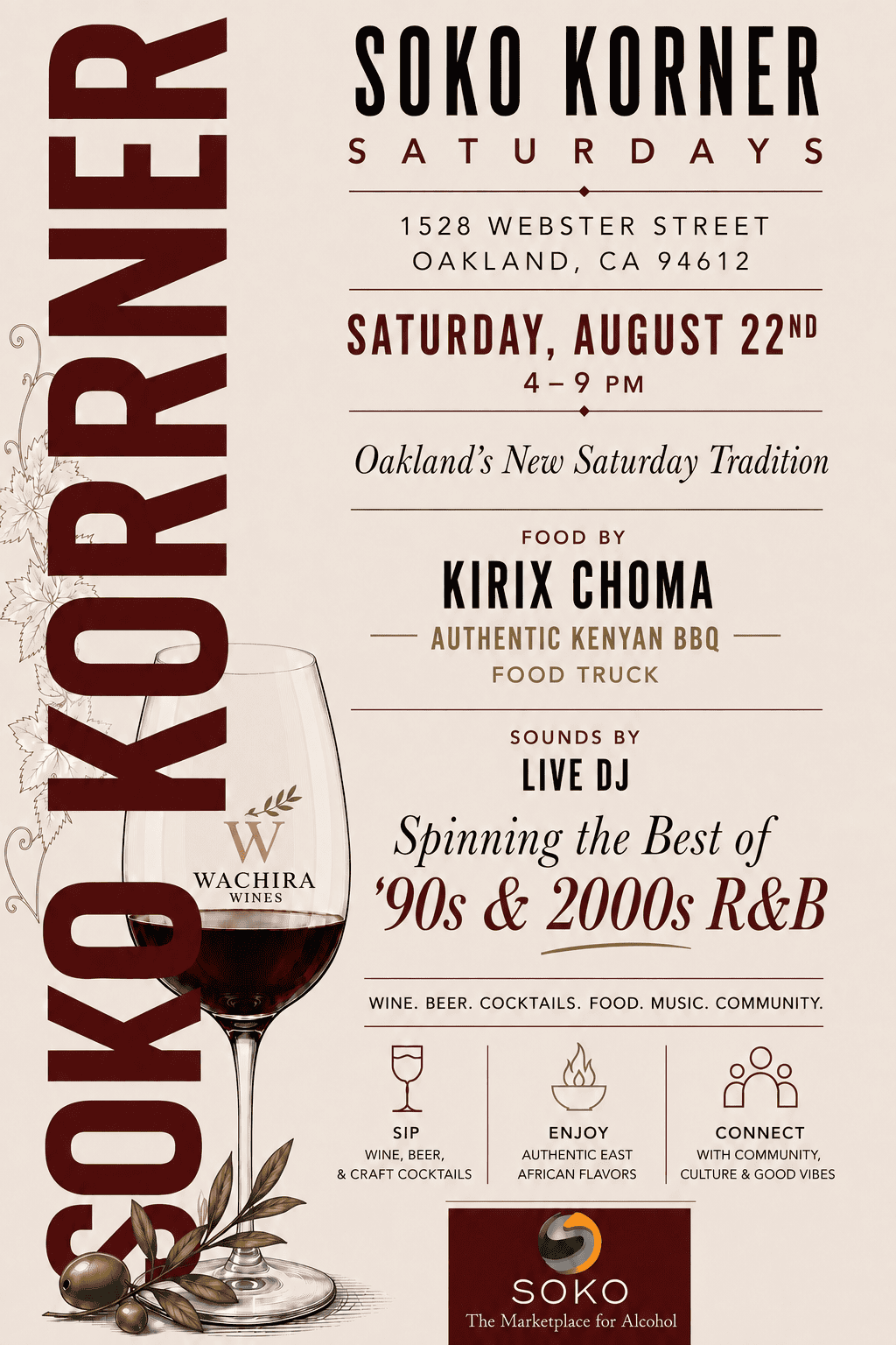 SOKO Korner Saturdays