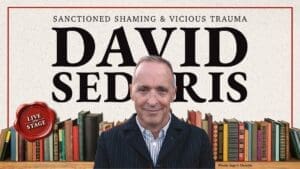 An Evening with David Sedaris at War Memorial Opera House.