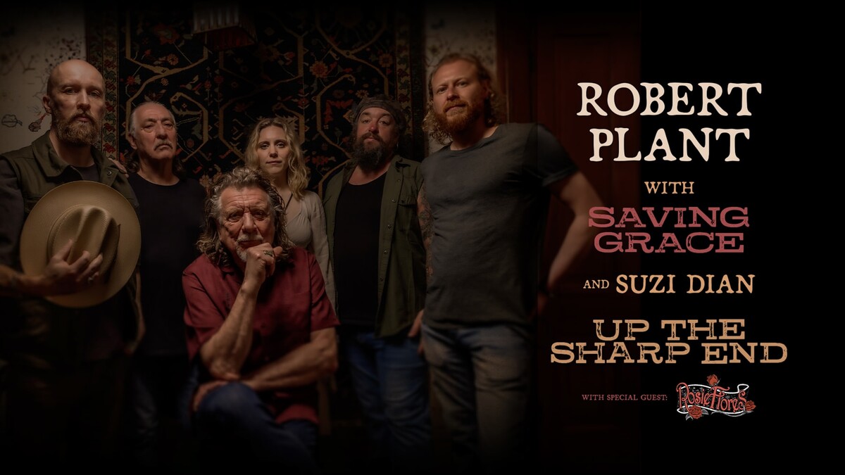 Robert Plant with Saving Grace and Suzi Dian