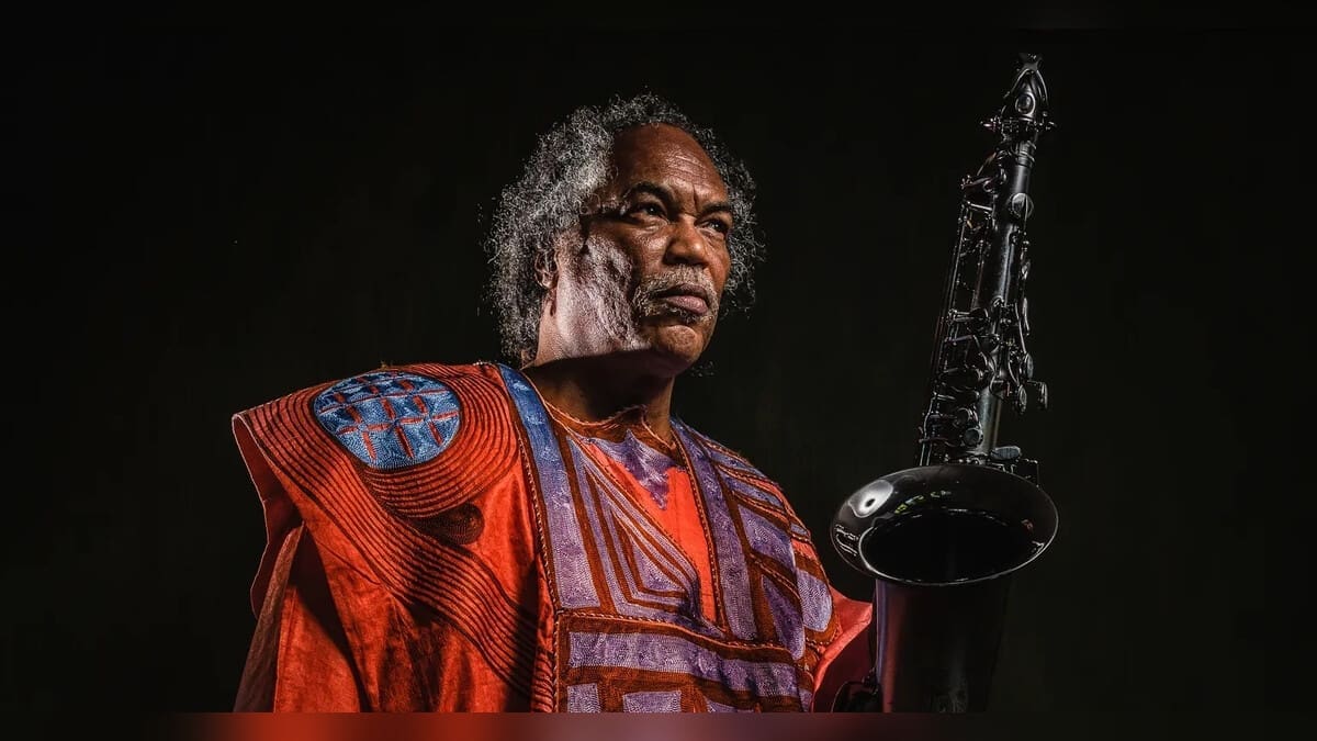 Richard Howell playing saxophone