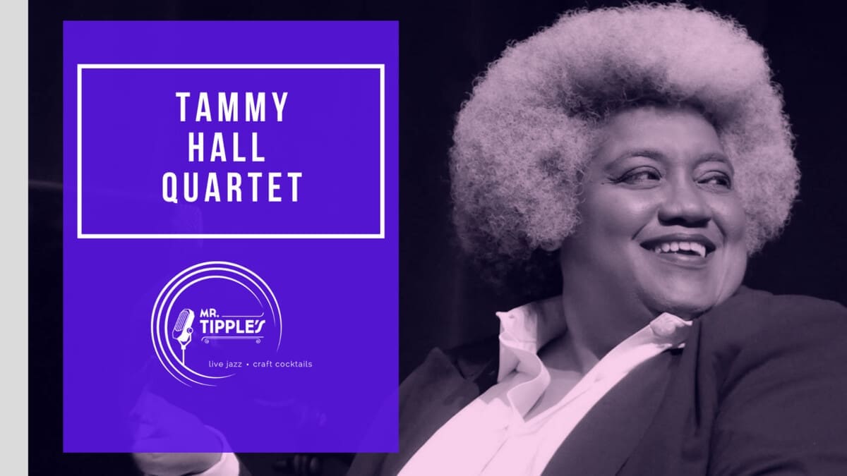 Tammy Hall Quartet promotional graphic featuring Tammy Hall