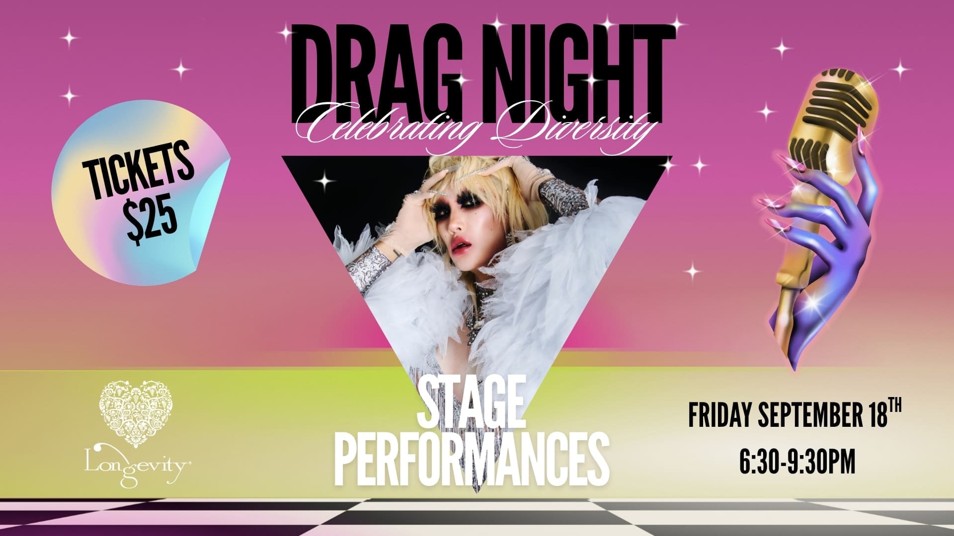 Drag Show Night event flyer