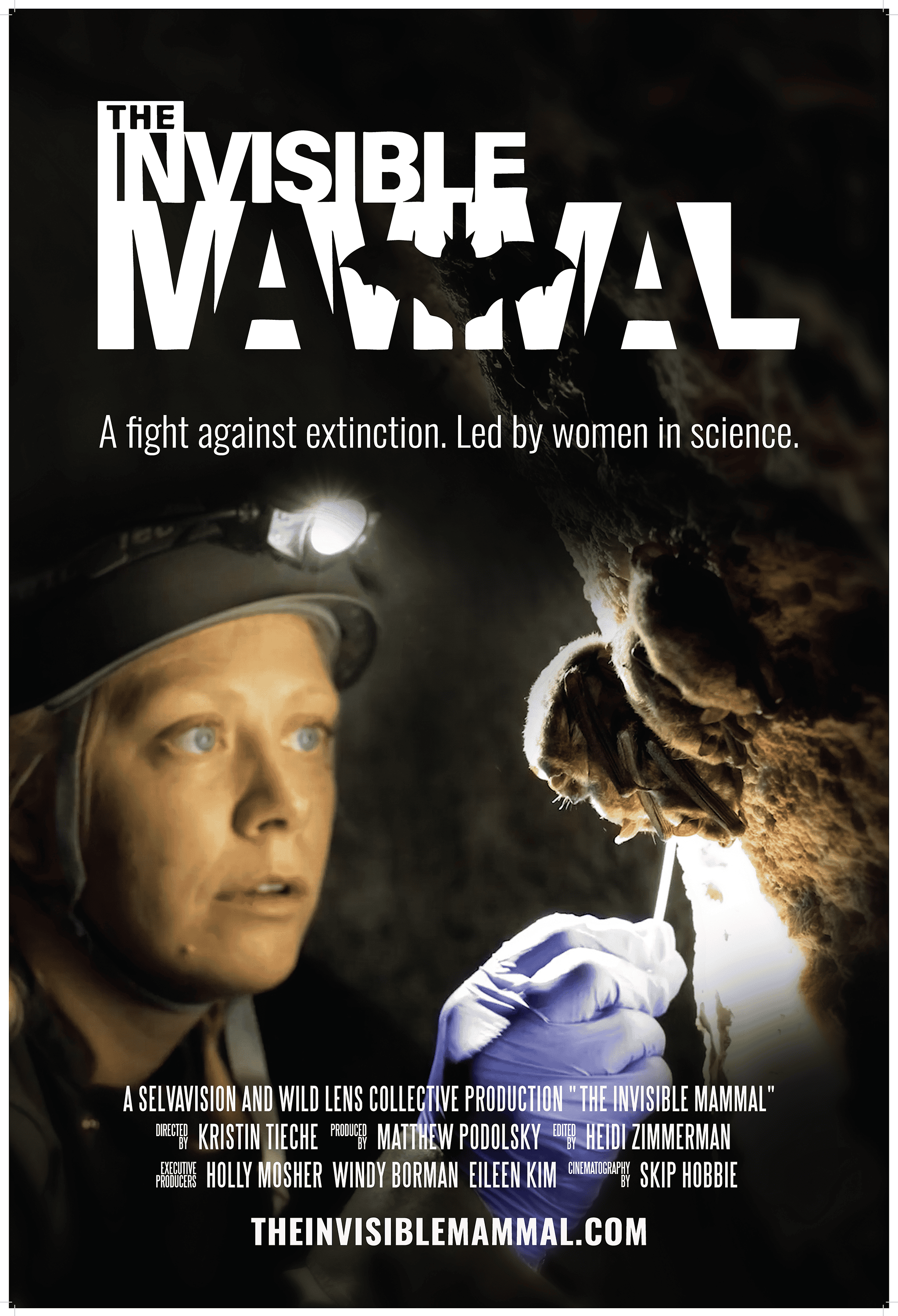 Bat Week Screening of ‘The Invisible Mammal’ event flyer