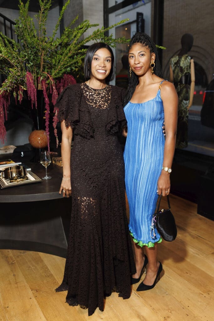 Sherri McMullen and Christina Iguodala