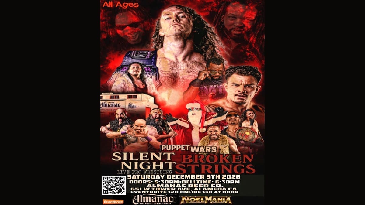 Puppet wars:silent night, broken strings — submitted event image.