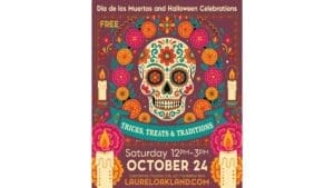 Tricks, Treats, & Traditions in The Laurel event poster