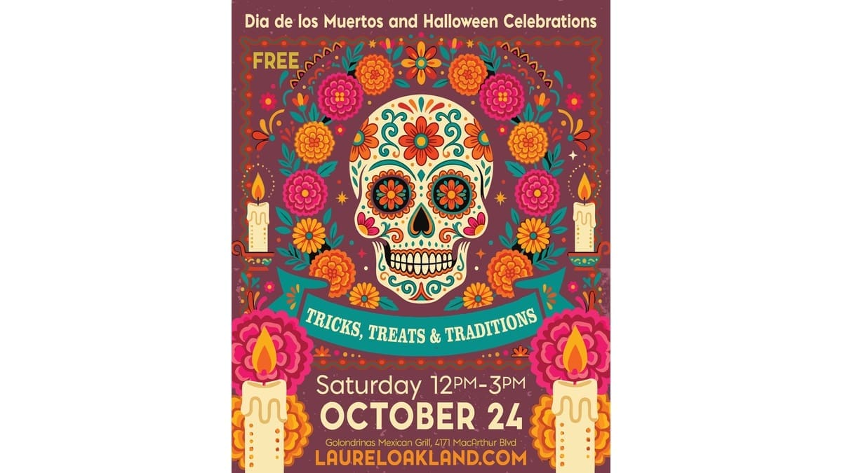 Tricks, Treats, & Traditions in The Laurel event poster