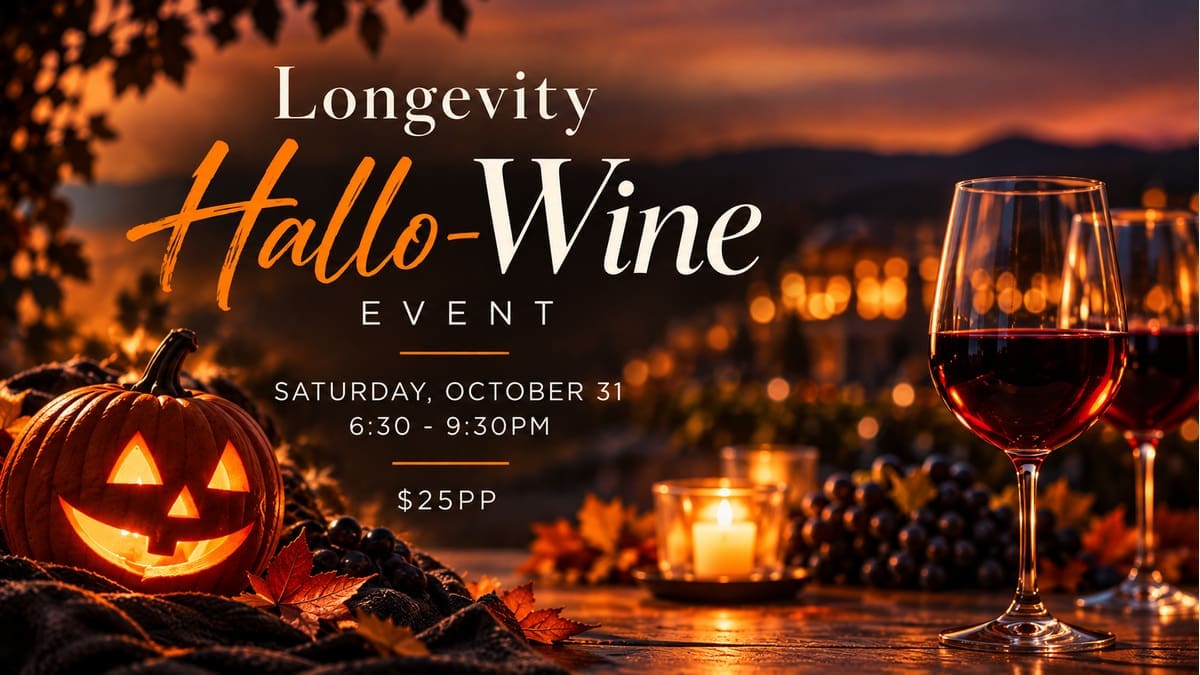Hallo-Wine event at Longevity Wines