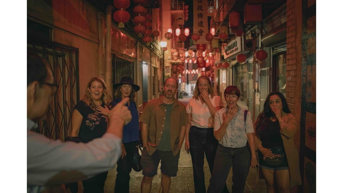 Haunted Chinatown cocktail tour group